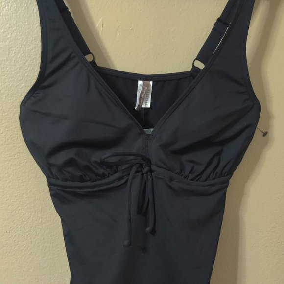 Sunseeker, Black Women Tankini Top, Microfiber, Maximum stretch, Size:36C - Picture 3 of 4